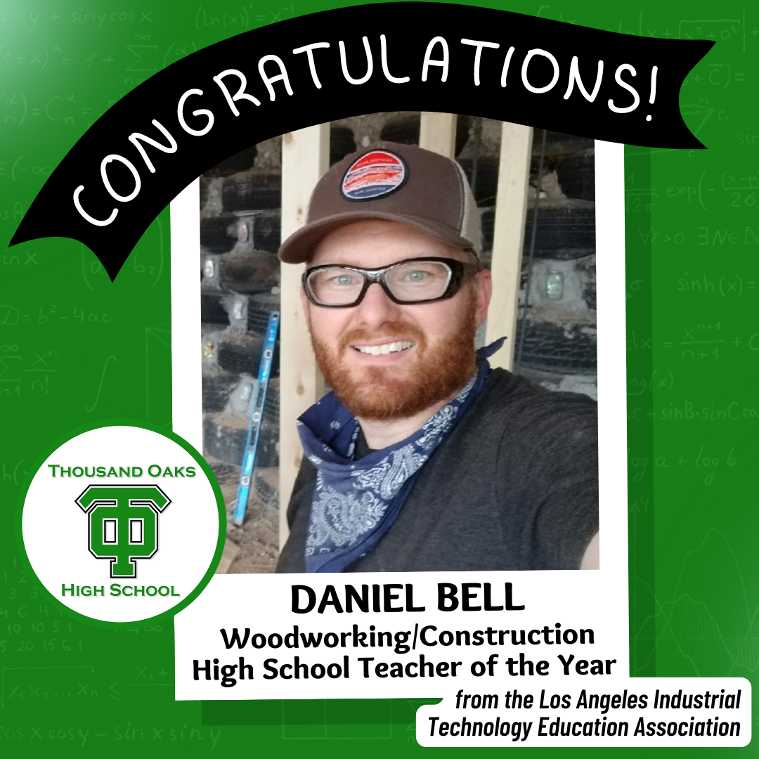 Congratulations Daniel Bell